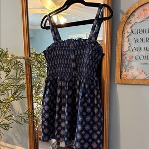 Torrid Navy Blue Smocked Top